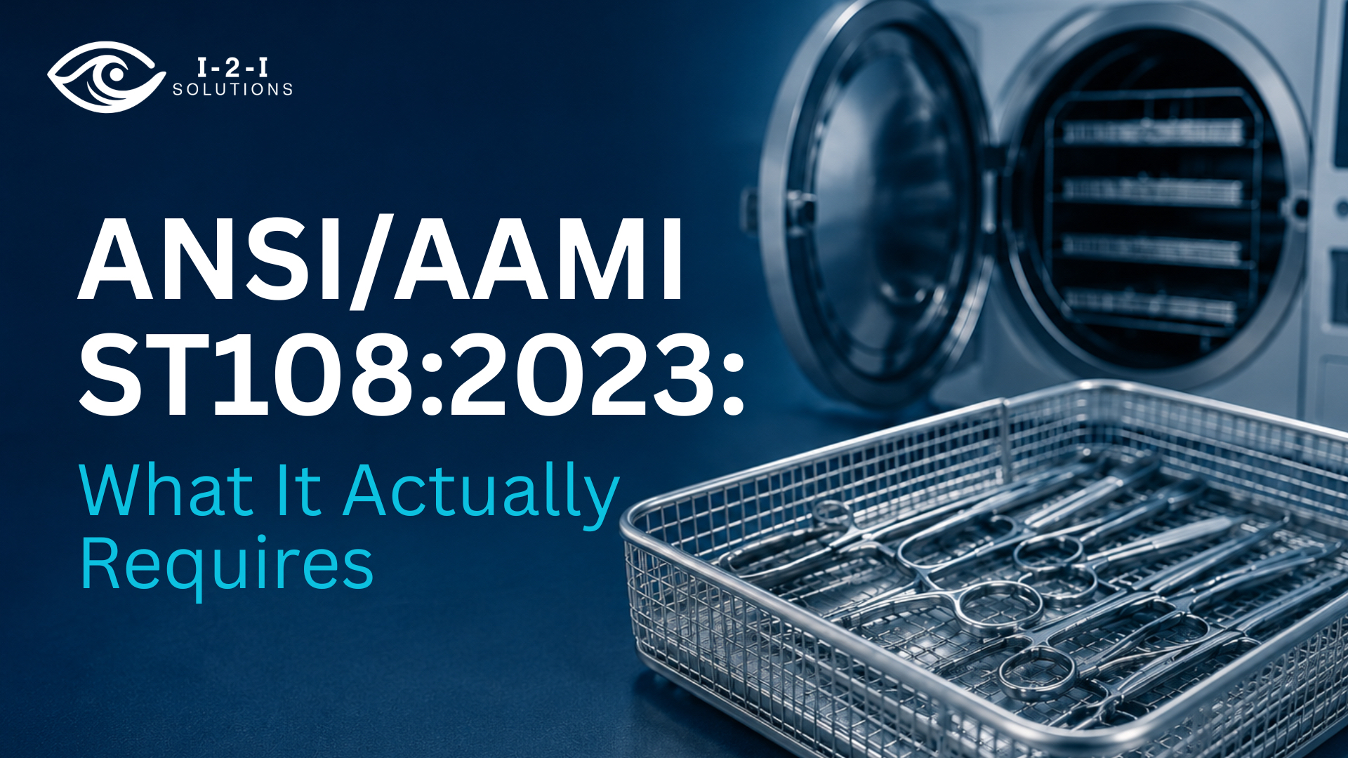 Healthcare water quality monitoring and sterile processing systems represented under ANSI/AAMI ST108:2023 water and steam quality requirements.