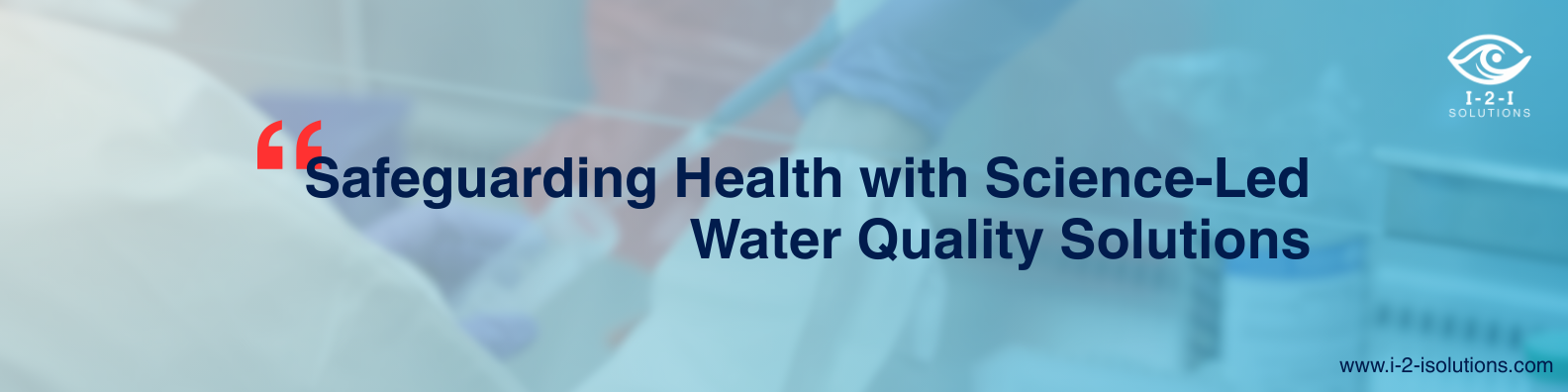 I-2-I Solution Legionella testing laboratory.